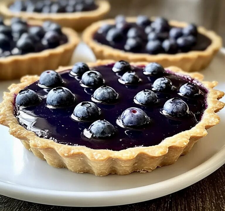 Blueberry Ganache Tart Recipe