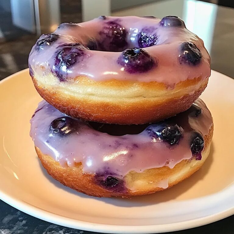 Keto Blueberry Donuts Recipe