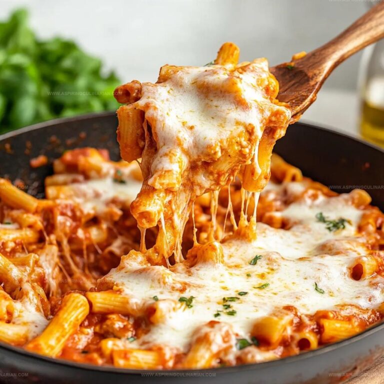 Chicken Parmesan Pasta Skillet Recipe