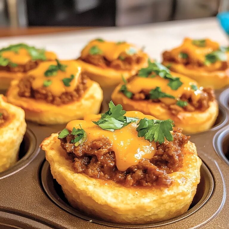 Taco Biscuit Cups Recipe