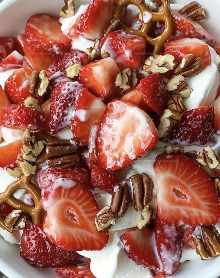 Strawberry Toffee Dessert Salad Recipe