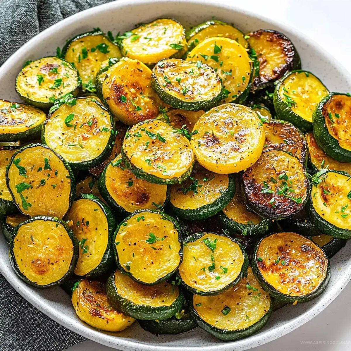 Roasted Zucchini Squash Recipe
