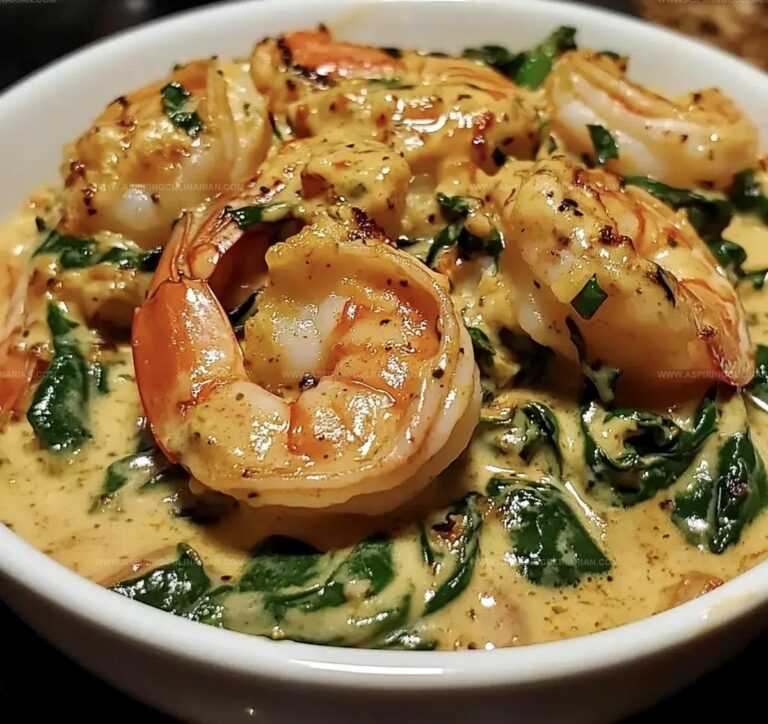 Creamy Shrimp Crab Spinach Recipe
