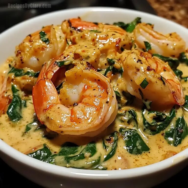 Creamy Shrimp Crab Spinach Recipe