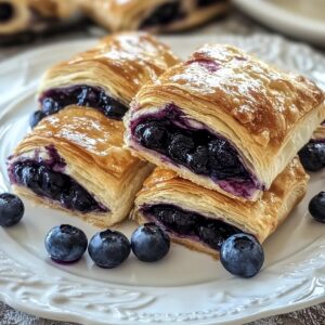 Blueberry Cream Cheese Puff Pastry Recipe