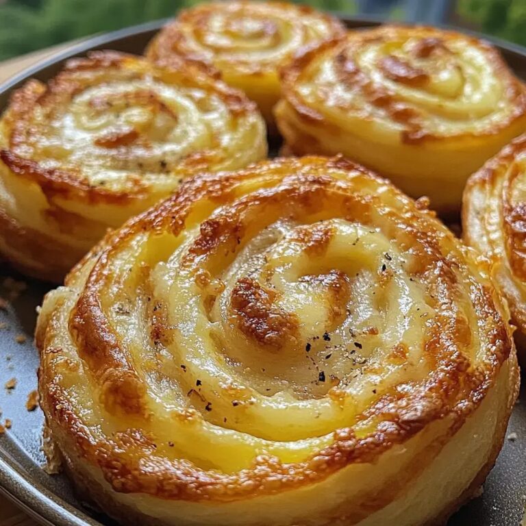 Cheesy French Pinwheels Recipe