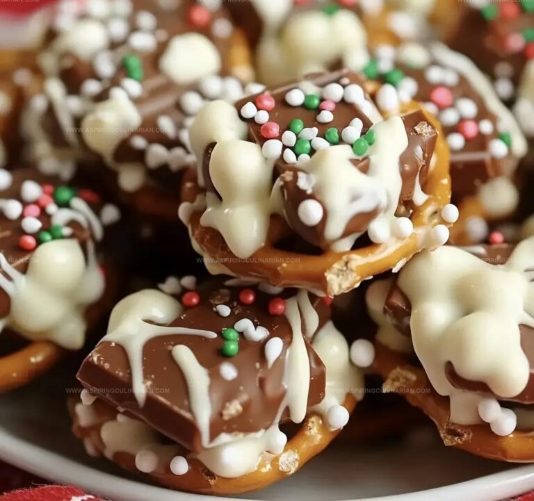 Candy Bar Pretzel Bites Recipe