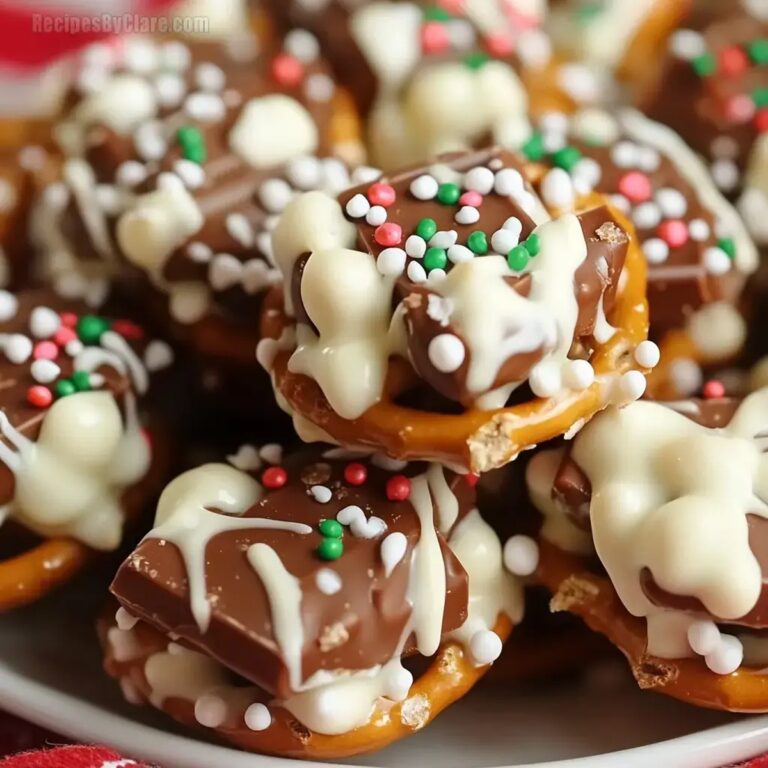 Candy Bar Pretzel Bites Recipe
