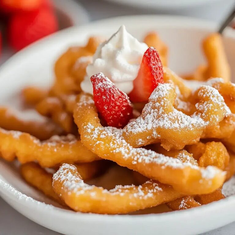 Funnel Cake Fries Recipe
