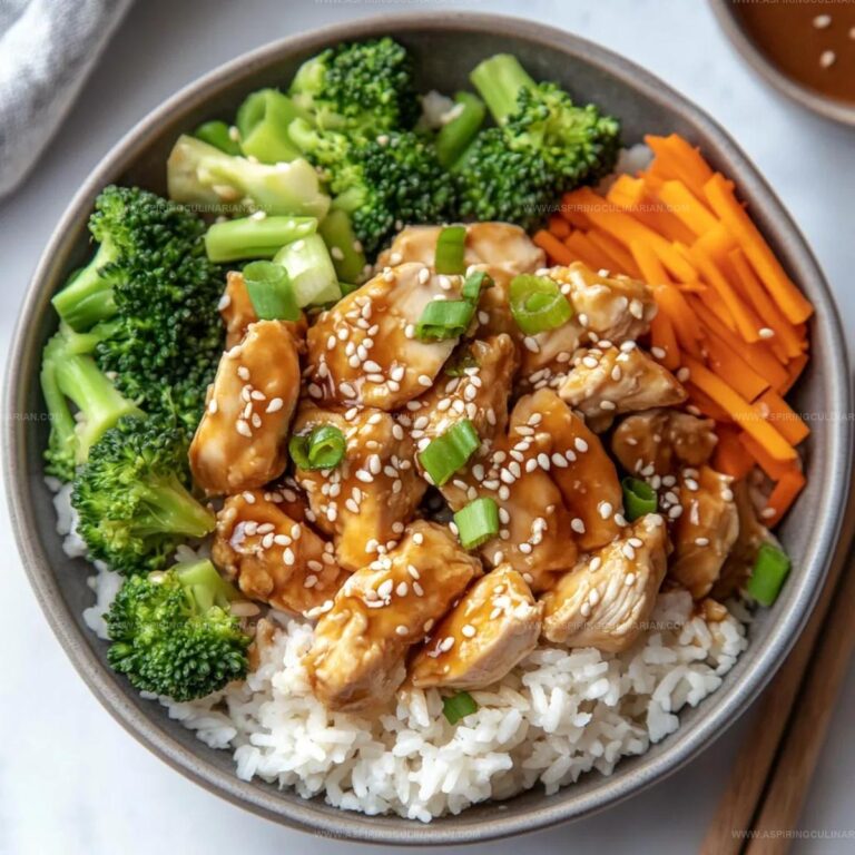 Teriyaki Chicken Rice Bowl Recipe
