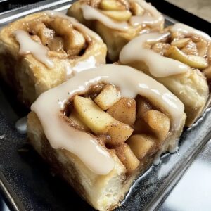 Apple Pie Stuffed Cinnamon Rolls Recipe