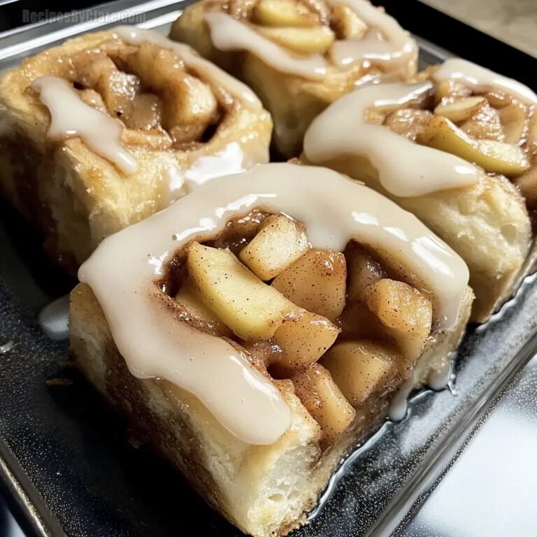 Apple Pie Stuffed Cinnamon Rolls Recipe