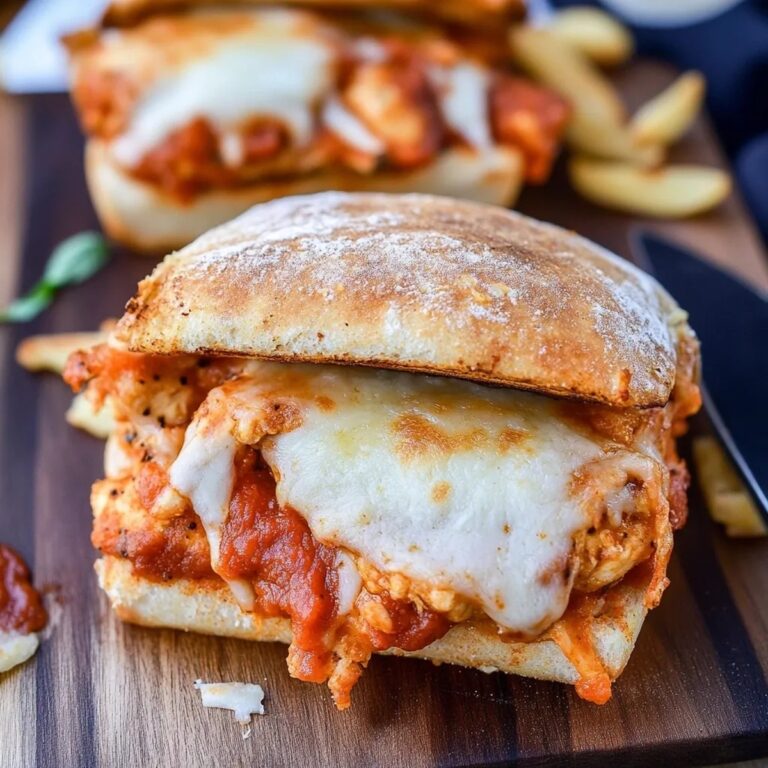 Chicken Parmesan Sandwiches Recipe