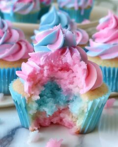Cotton Candy Cupcakes Recipe