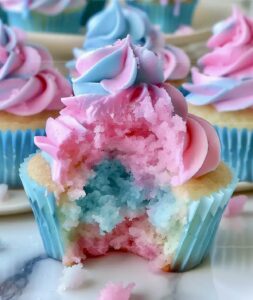 Cotton Candy Cupcakes Recipe