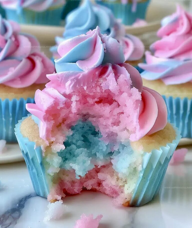 Cotton Candy Cupcakes Recipe
