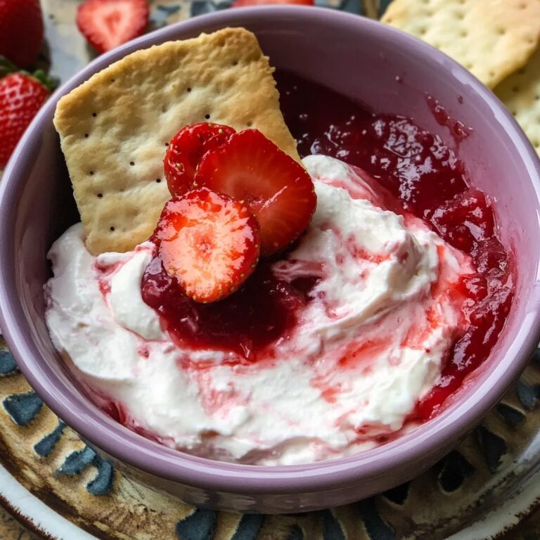 Strawberry Cheesecake Dip Recipe
