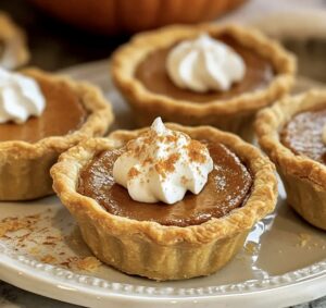 Adorable Mini Pumpkin Pies Recipe