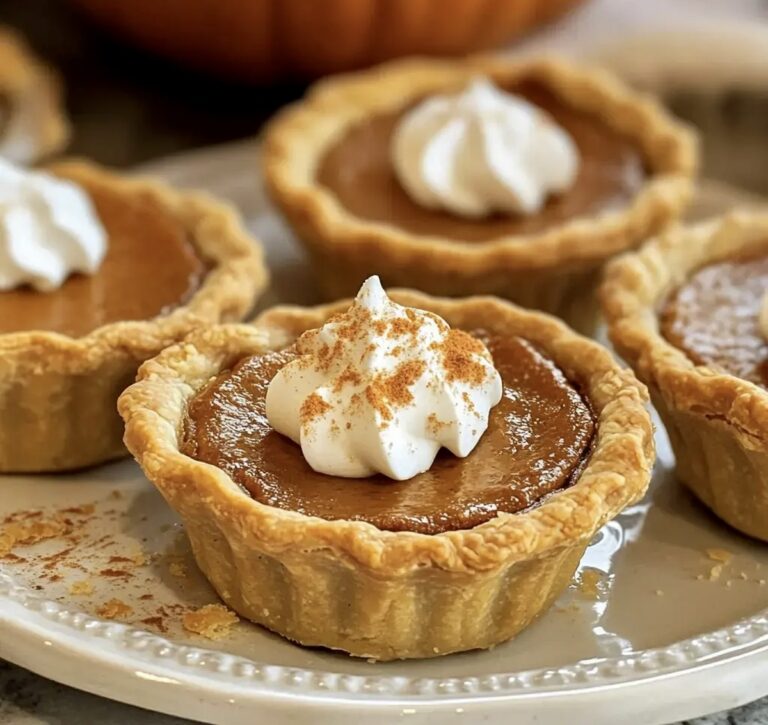 Adorable Mini Pumpkin Pies Recipe