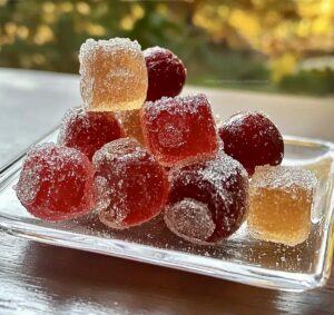 Orange Vanilla Candied Cranberries Recipe