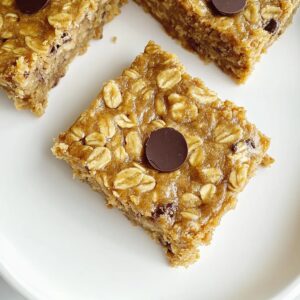 Banana Oat Bars Recipe