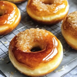Baked Creme Brulee Donuts Recipe
