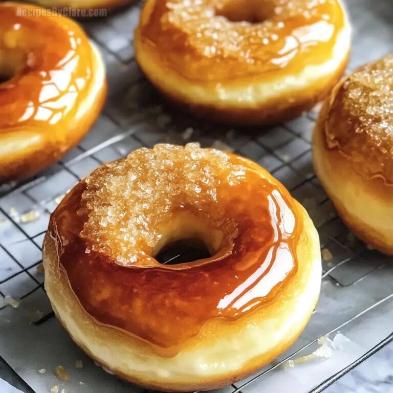 Baked Creme Brulee Donuts Recipe