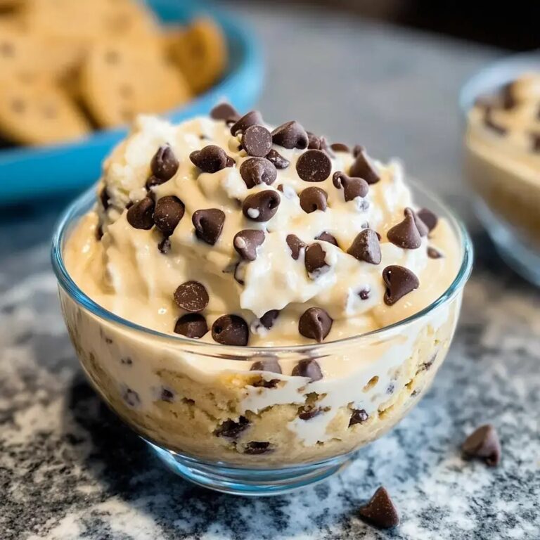 Chocolate Chip Cookie Dough Pudding Recipe