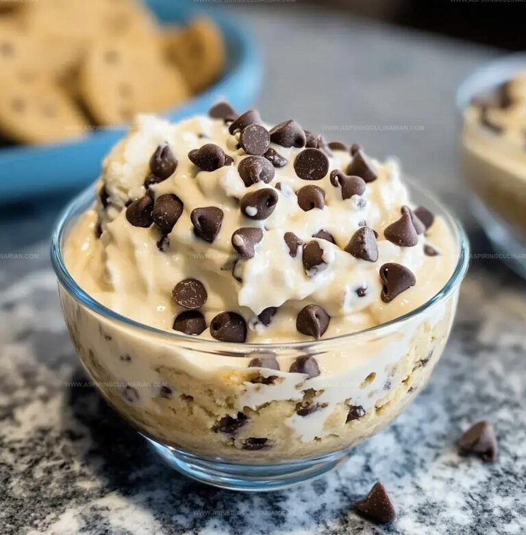 Chocolate Chip Cookie Dough Pudding Recipe