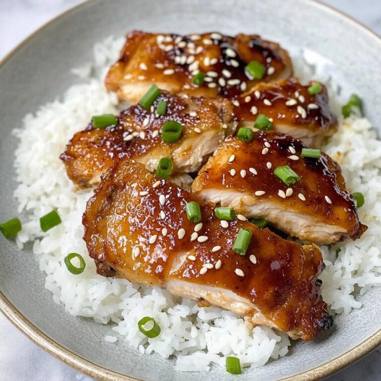 Easy Soy Garlic Chicken Thighs Recipe