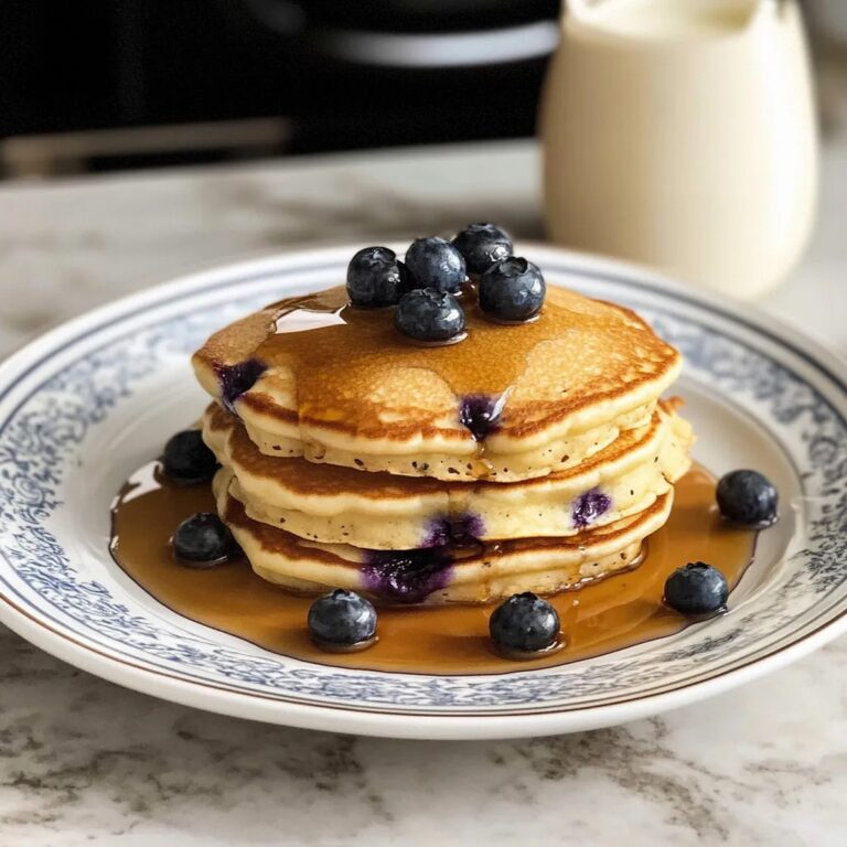 Easy Blueberry Pancakes Recipe
