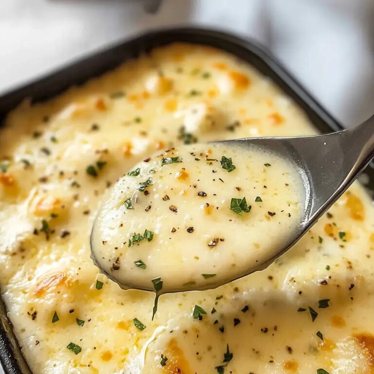 Creamy Garlic Parmesan Sauce Recipe