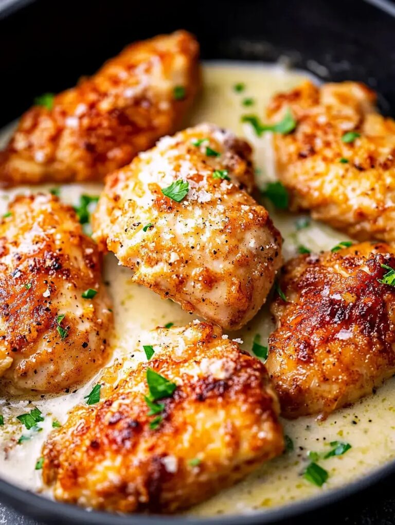 Creamy Garlic Parmesan Chicken Recipe