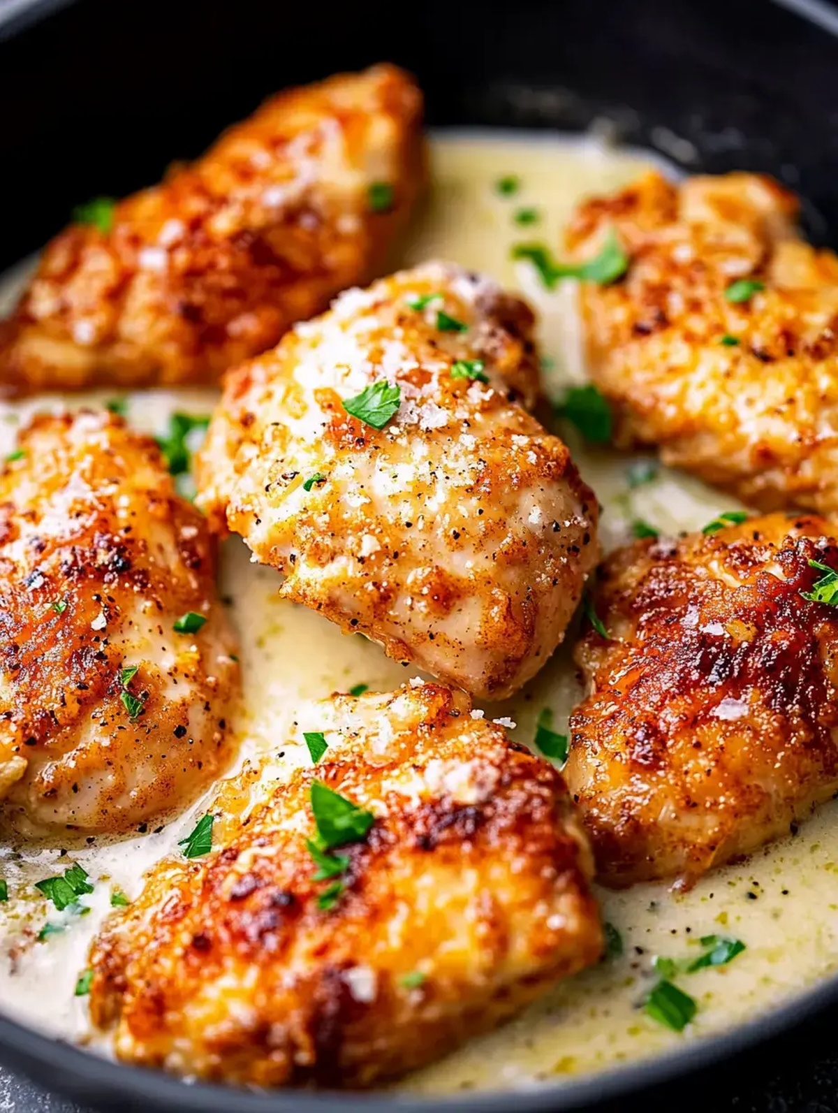 Creamy Garlic Parmesan Chicken Recipe