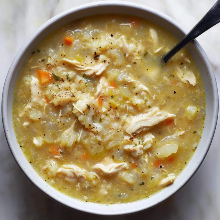 Cauliflower Chicken Soup Recipe