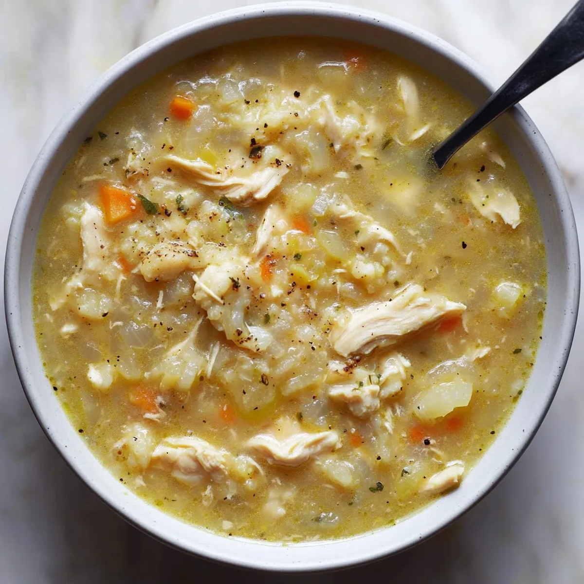 Cauliflower Chicken Soup Recipe