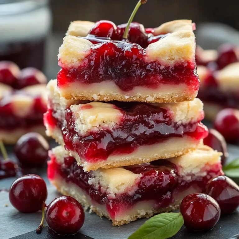 Cherry Pie Bars Recipe