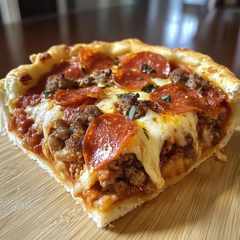 The Pizza Burger Pie Recipe
