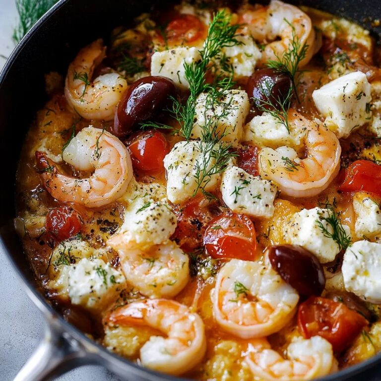 Shrimp Saganaki Recipe