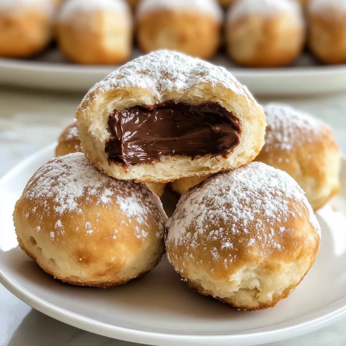 Air Fryer Nutella Bombs Recipe