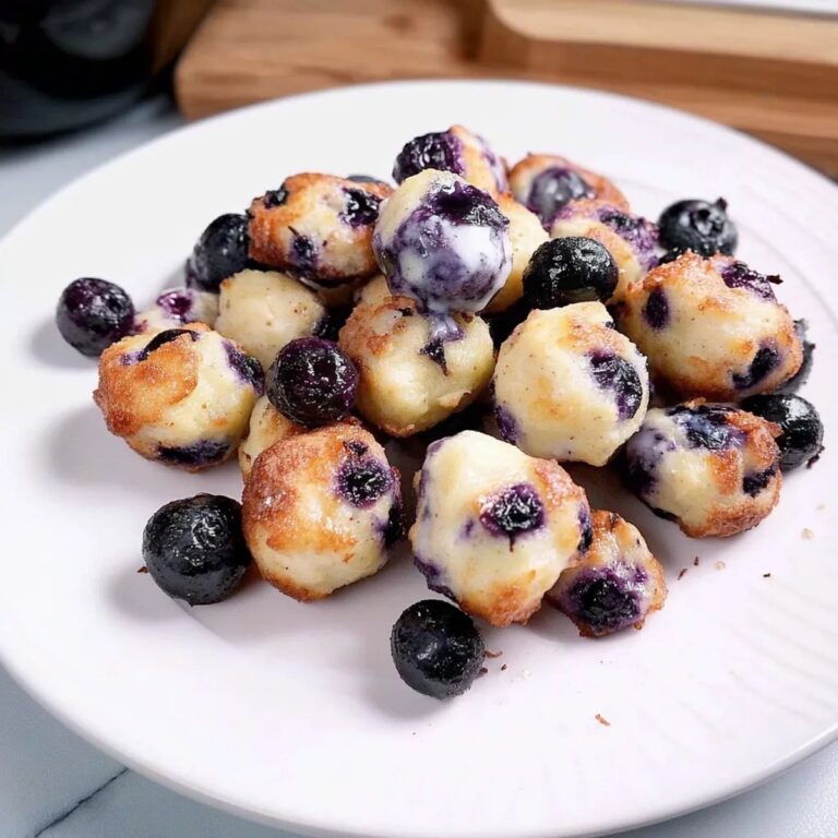 Blueberry Yogurt Fritters Recipe