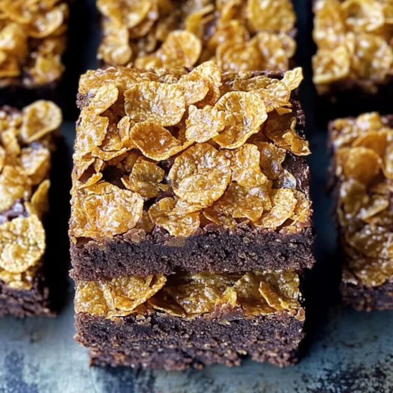 Cornflake Brownies Recipe