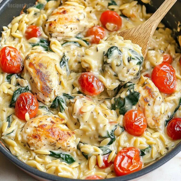 One Pan Tuscan Chicken Bake Recipe
