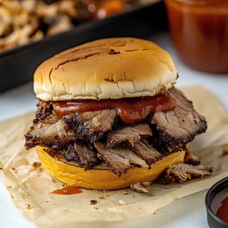 Slow Cooker Bbq Brisket Sandwich Recipe