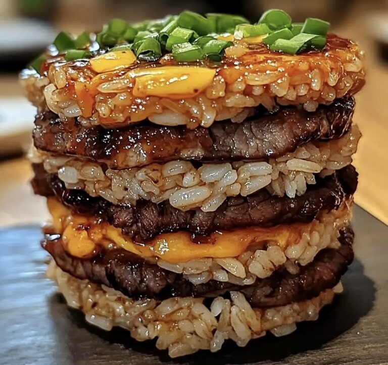 Korean Bbq Beef Rice Stack Recipe