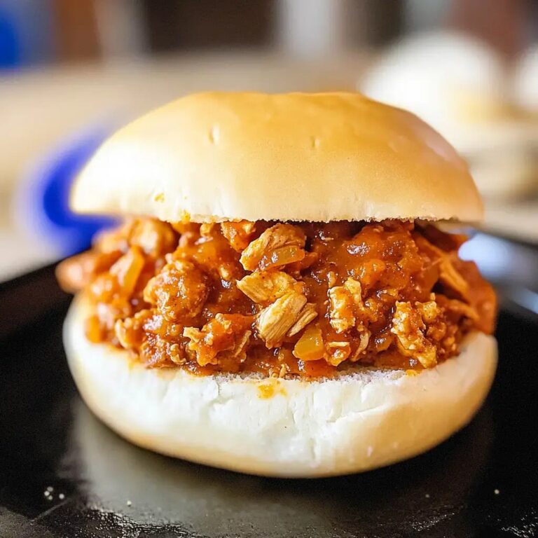 Cajun Chicken Sloppy Joes Recipe