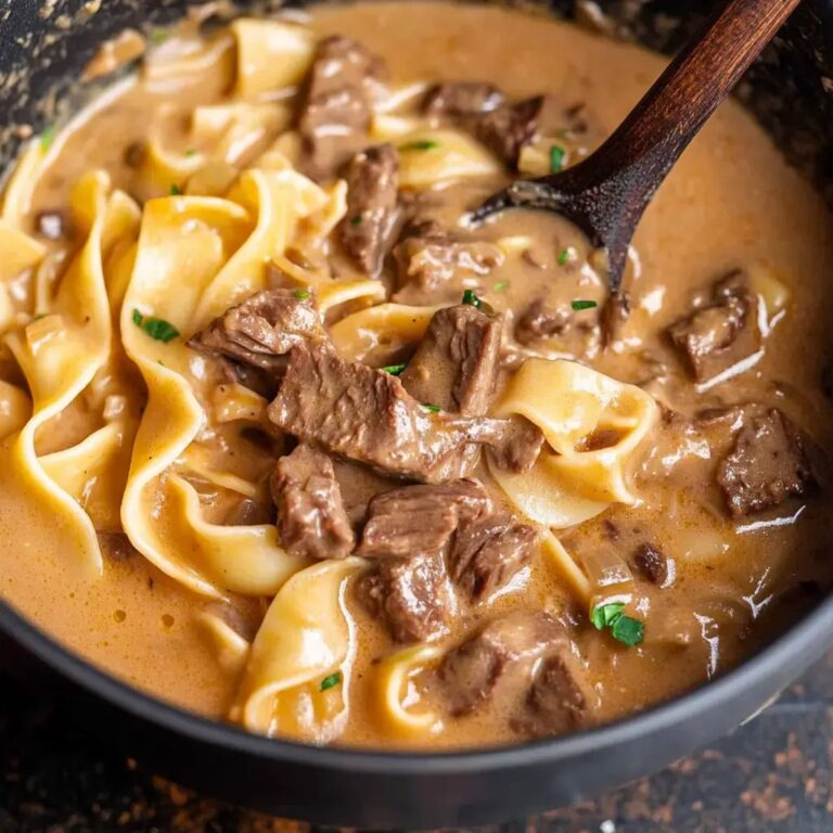 Beef Stroganoff Soup Recipe