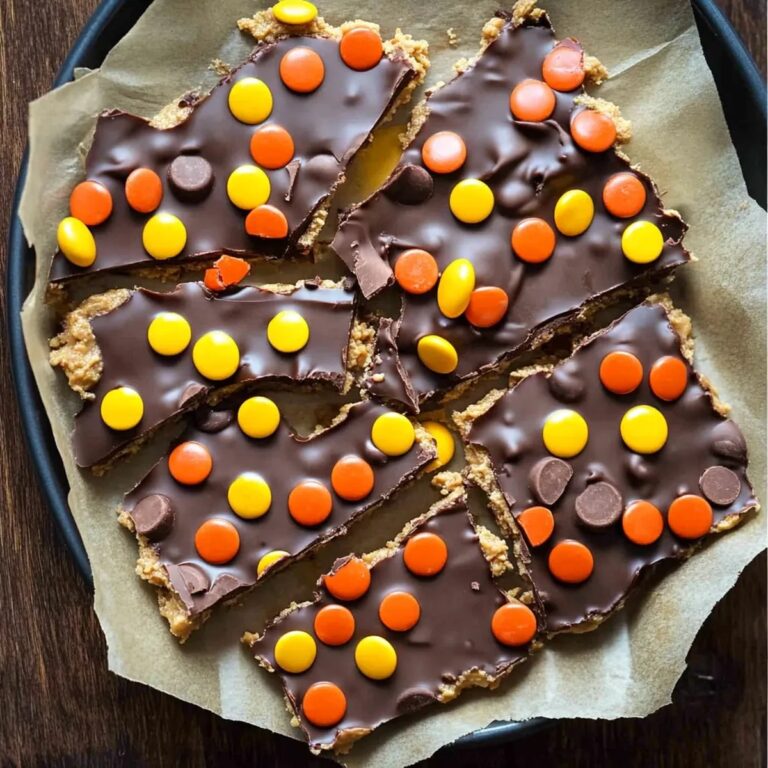 Reeses Pieces Peanut Butter Bark Recipe