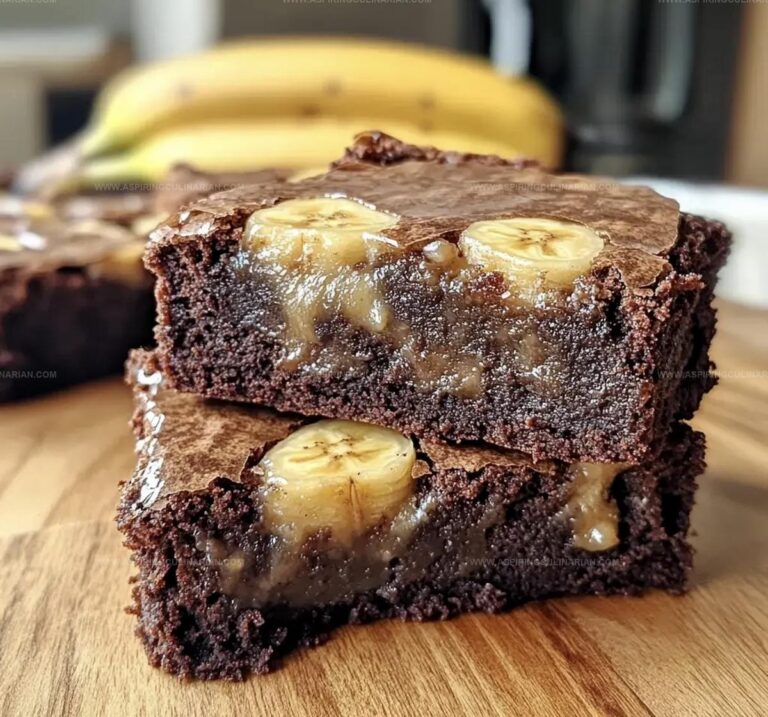 Banana Bread Brownies Recipe