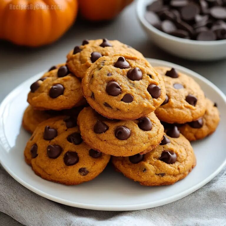 Pumpkin Chocolate Chip Cookies Recipe